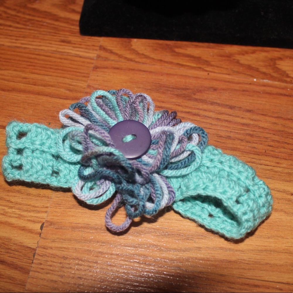 Blue & Purple Dress w Headband